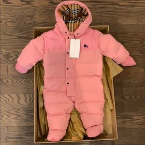 Burberry infant snow suit